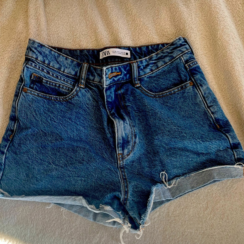 Zara jeans shorts